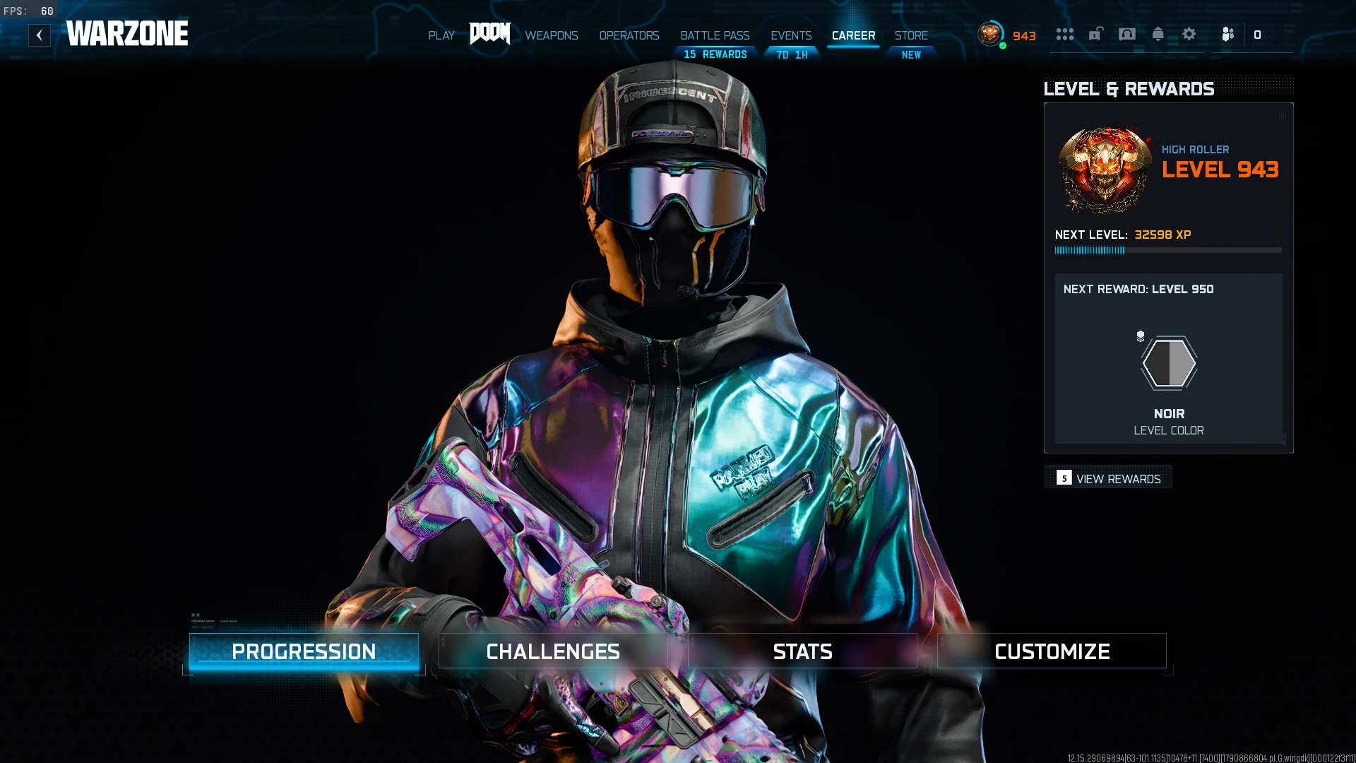 Cheap level 940 | iridescent | nexus horizon | nukes